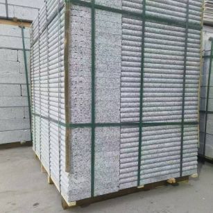 荆门 芙蓉白3公分厚磨圆边、拉槽，楼梯踏步