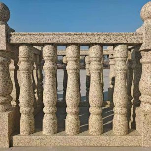 荆门 黄金麻栏杆（扶手，花瓶柱，将军柱）