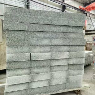 荆门 芝麻白10公分300*600广场地铺，A料定制，尺寸标准，厚薄均匀