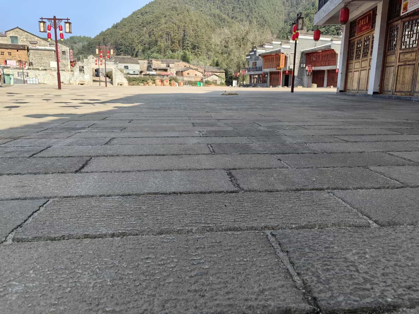 荆门仿古石铺装效果