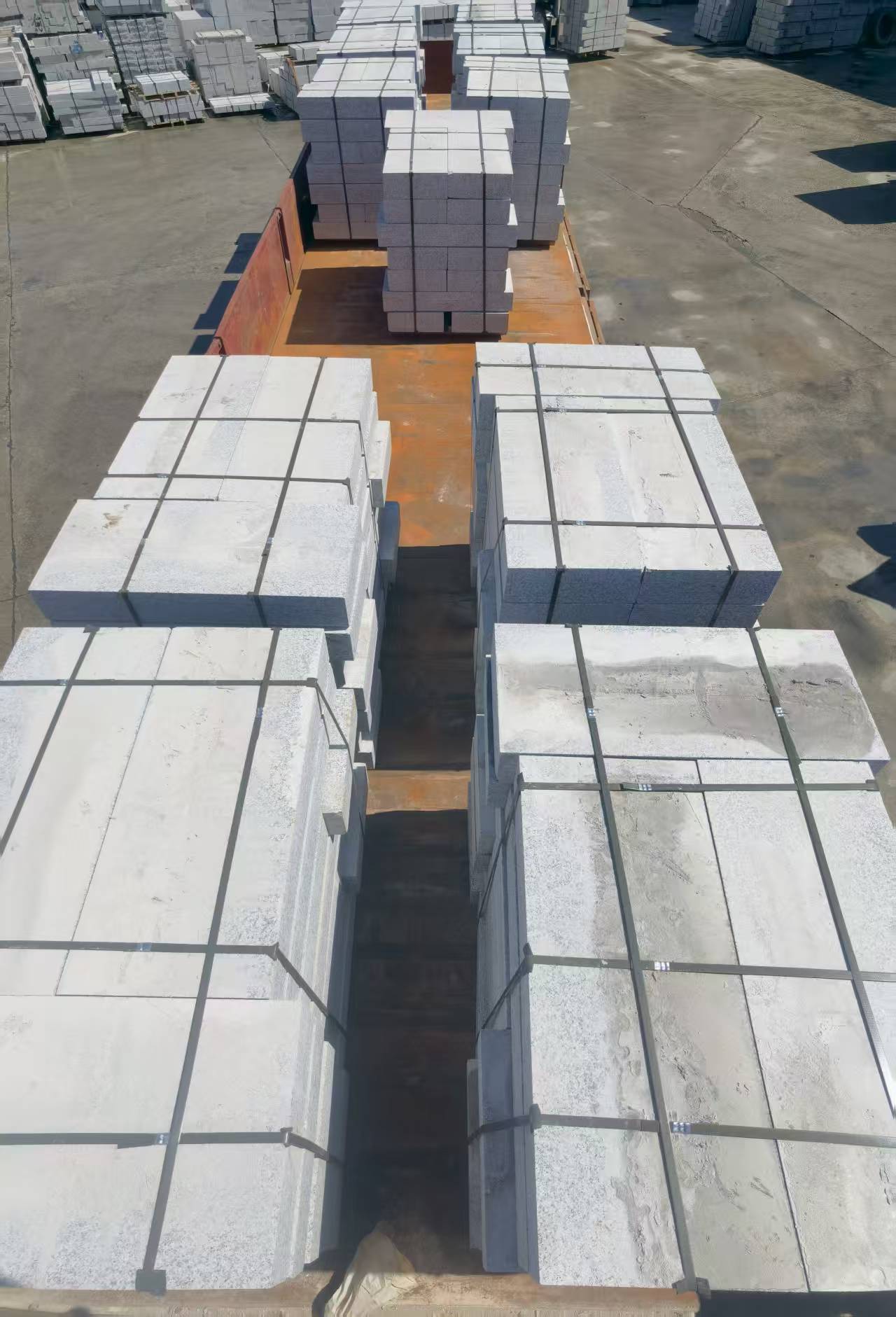 荆门 路沿石装车出货